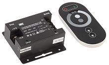 Контроллер с ПДУ радио MONO 3 канала 12В 6А 216Вт черный | код LSC1-MONO-216-RF-20-12-B | IEK